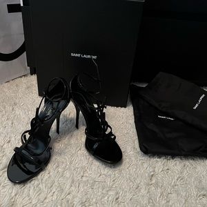 YSL Cassandra heels